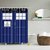 Importedkart Designed Bathroom Fabric Shower Include 12 Hooks Set Water Resistant Multichoice (Imported Item)31071