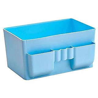 Importedkart Office Desk Storage Boxes Organizer Storage Box : Blue (Imported Item)33698