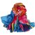 Importedkart Women Flower Floral Print Scarf Wrap Shawl Ladies Summer Long Soft Scarves (Imported Item)36638