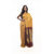 Pattu Pallu Mixed Cotton Wool Zari Yellow Striped Tant Sharee with Running Blouse Piece