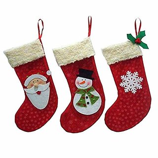 Importedkart Christmas Stockings Cla Gift Candy Xmas Tree Decor Christmas Decorations (Imported Item)32960
