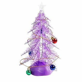 Importedkart Music Glowing Christmas Tree Diy Assemble Christmas Trees Xmas Decorative Pendants (Imported Item)34200