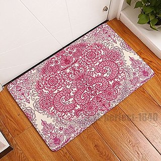 Importedkart Flowers Floor Home Decor Rug Carpet Entrance Indoor Bath Bedroom Doormat (Imported Item)34993