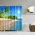 Importedkart Designed Bathroom Fabric Shower Include 12 Hooks Set Water Resistant Multichoice (Imported Item)30071