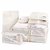 Importedkart Foldable Storage Bags Portable Twill Mesh Underwear Cosmetics Organizer 7 Pcs : White (Imported Item)31508