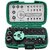Importedkart 22 Pcs Palm Wrench Bit Multi-Functional Socket Set Tools (Imported Item)33503