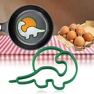 Importedkart Dinosaur Silicone Shaper Egg Frying Cooking Mould (Imported Item)43321