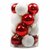 Importedkart 16Pcs Christmas Tree Ornaments Multicolor Christmas Pearl Ball Bright Color Ball (Imported Item)28819