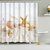 Importedkart Designed Bathroom Fabric Shower Include 12 Hooks Set Water Resistant Multichoice (Imported Item)31076