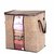 Importedkart Portable Clothes Storage Non-Woven Quilt Pillow Blanket Closet Organizer (Imported Item)20002