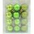 Importedkart 30Mm Christmas Xmas Tree Ball Bauble Hanging Party Wedding Ornament : Green (Imported Item)31891