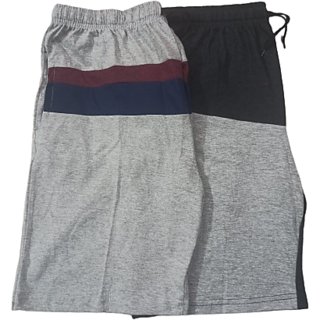 Buy Mens Cotton Hosiery Fabric Shorts 
