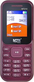 MTR M310 DUAL SIM, FULL MULTIMEDIA WITH BRIGHT TORCH, 800 MAH BATTERY,BIG SOUND, AUTO CALL RECORD, MOBILE PHONE