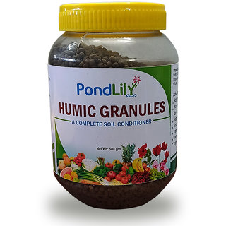 PONDLILY Humic Granules a Complete Soil Conditioner - 500 Gram
