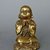 Importedkart Chinese Buddhism Copper Brass Amitabha Pray Young Monk Buddha Statue Figurine (Imported Item)28735