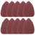 Importedkart 10Pcs 100Mm Triangle Sandpaper Velcro Sanding Sheets Mouse Sander Pads (Imported Item)39829