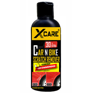 XCARE CAR AND BIKE SCREATCH REMOVER 100 GM + 30 GM EXTRA ( NOT FOR DENT AND DEEP SCRATCHESE )