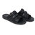 FAUSTO Men's Navy Blue Slip On TPR Sole Side Stitch Outdoor & Indoor Slippers