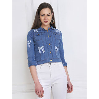 Shopclues denim jacket top