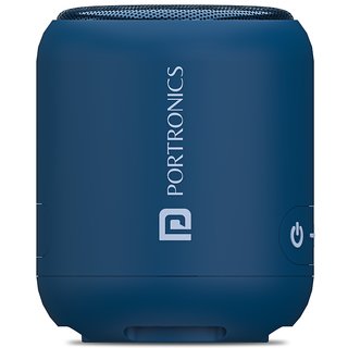 Portronics POR-1327 SoundDrum 1 10W Bluetooth Speaker, Blue