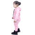 Kid Kupboard Cotton Full Sleeves Light Pink Bodysuits for Baby Girl's