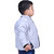 Kid Kupboard Cotton Full Sleeves Light Grey Jackets for Kids Baby Boy's