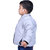 Kid Kupboard Cotton Full Sleeves Light Grey Jackets for Kids Baby Boy's