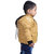 Kid Kupboard Cotton Full Sleeves Light Brown Jackets for Baby Boys