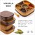 Titanic 7 Sections Masala Box (Dabba) 700ml, Assorted Colour