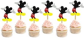 Seyal Birthday Party Decoration - Mickey Mouse Large Cupcake Topper