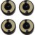 Tiger- Bakelite Light Switch- ISI Mark  BIS Certified- 1 Way, 6ampere, 250volts with Ceramic Base Set of 4