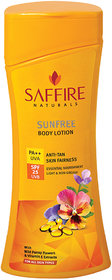 Saffire Naturals Sunfree SPF 25 PA ++ Body Lotion 300ml