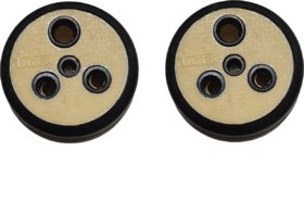 Tiger- Bakelite Light Socket- ISI Mark  BIS Certified- 3pin, 6ampere, 250volts with Ceramic Base Set of 2
