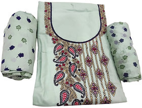 Pure Cotton Salwar Suit with Siffon pure
