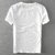 Odoky Men's White Printed Round Neck Tshirt