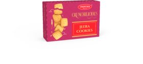 Frontier Jeera Biscuits - Crunchy Delicious Eggless Cookies 300 Gram
