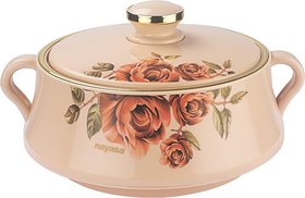 Nayasa Lorenzo 2000 Ml Beige Color Thermoware Casserole(2000 Ml)