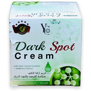                       YC DARK SPOT WITH PURE LEMON ESSENCE + MULBERRY EXTRACT CREAM 50g (Pack Of 1)                                              
