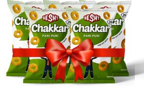 Besht Chakkar Panipuri 75 gm (Pack of 4)