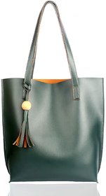 womens latest tote green