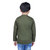 Kid Kupboard Cotton Full Sleeves Olive Green Sweatshirts for Kids Boy's