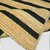 Floor Carpet Hand Made Braided Jute Carpet Beige Black (120 cm x180 cm, 4 ft. x 6 ft.) Striped Carpet with Reversible Ec
