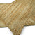 Floor Carpet Hand Made Braided Jute Carpet Beige (120 cm x180 cm, 4 ft. x 6 ft.) Striped Carpet with Reversible Eco Frie
