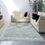 Hand Made Woolen Floor Carpets , Reversible Rug  (152x244 cm, 5x8 feet  rectangular Gray High Quality Carpet)