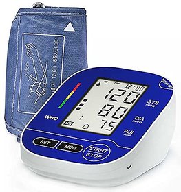 beatXP BP Machine - Fully Automatic Blood Pressure Monitor - Large Cuff Size - One Button Operation - 1 Yr Warranty - Memory Feature with Pulse Rate Detection - Large Display Size with Travel Bag
