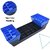 beatXP Black & Blue (75 Cm) Premium Aerobic Stepper for Exercise at Home with 2 Adjustable Level, Gym Bench, Workout Bench, Workout Board with Non-Slip Surface & Good Quality Material.