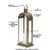 OPAXA LIVING - Antique Brass Modest Candle Lantern Luxury Design in Bronze Metallic Finish -Christmas Decorations Items