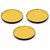 OPAXA-(Set of 3) Enamel (Meena) Round Serving Tray Exclusive Export Quality Metal Handcrafted for Pastries, Muffins etc.