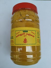 Girija's 100 Pure Wild Amba Haldi Kasturi Turmeric Manjal Powder for Face and Skin Care 500gm Pack