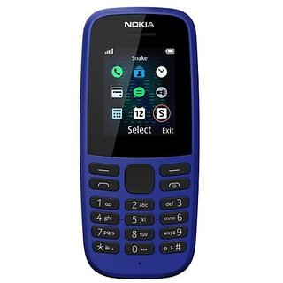                       Nokia 105 SS 2021(Blue)                                              